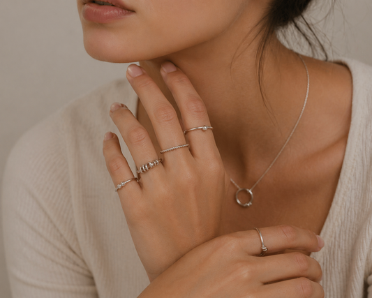 Stainless Steel Fidget Ring Bundle